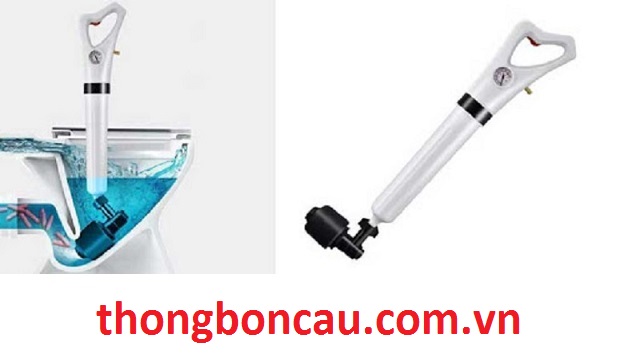 Ưu điểm nổi bật của súng thông cống, bồn cầu
