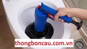súng hơi thông tắc bồn cầu