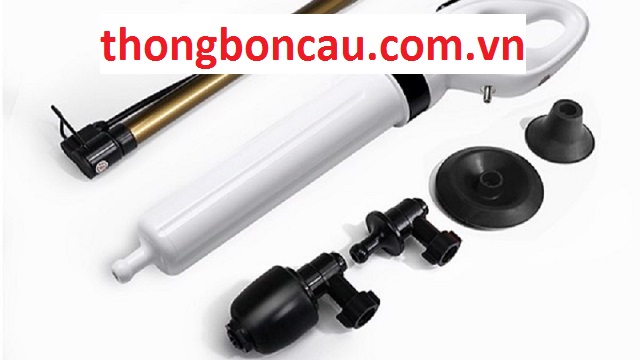 Súng thông cống, bồn cầu là gì?
