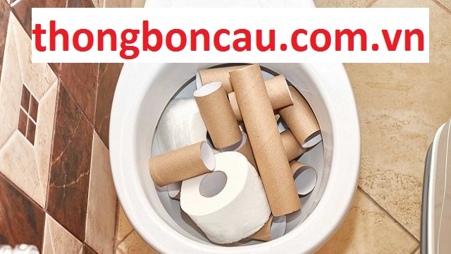 Sử dụng lượng giấy vệ sinh vừa phải khi đi bồn cầu