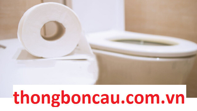 Xử lý bồn cầu nghẹt giấy bằng baking soda và giấm